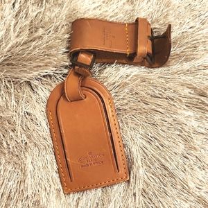 Authentic Louis Vuitton Luggage Name Tag
